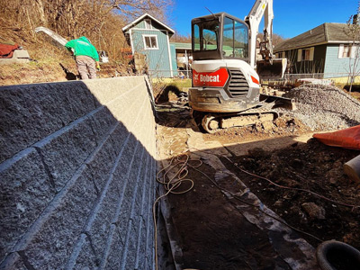Engineered Retaining Walls, Pittsburgh, PA
